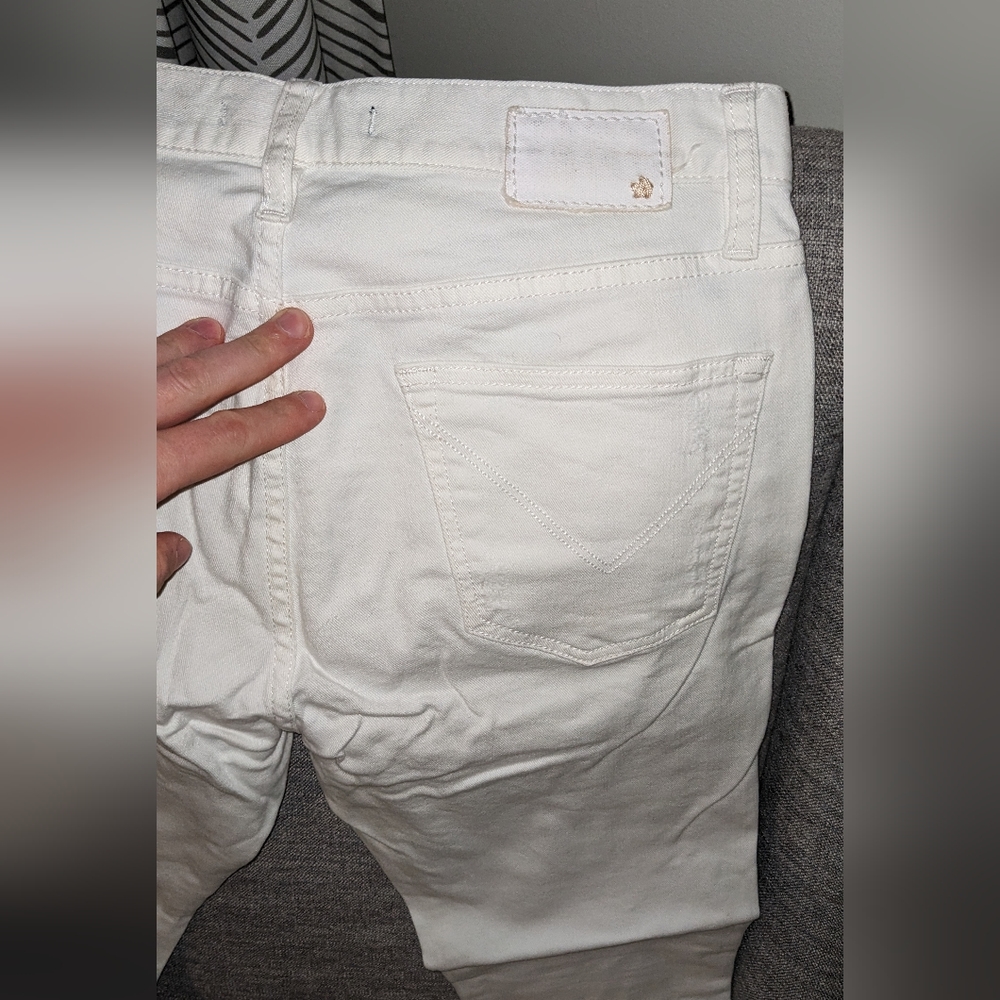 John varvatos "wight" skinny, white jeans 30/32